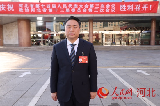 河北省人大代表、邢臺市委書記楊猛。人民網(wǎng)記者 李兆民攝